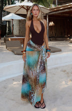 Suntrace Maxi Dress Saltwater