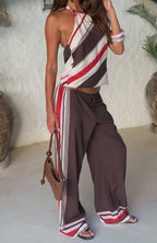 Tropic Muse Pants Raspberry Love