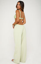 Lover's Refresh Linen Pants Pistachio