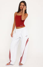 We Both Know Halter Top Red