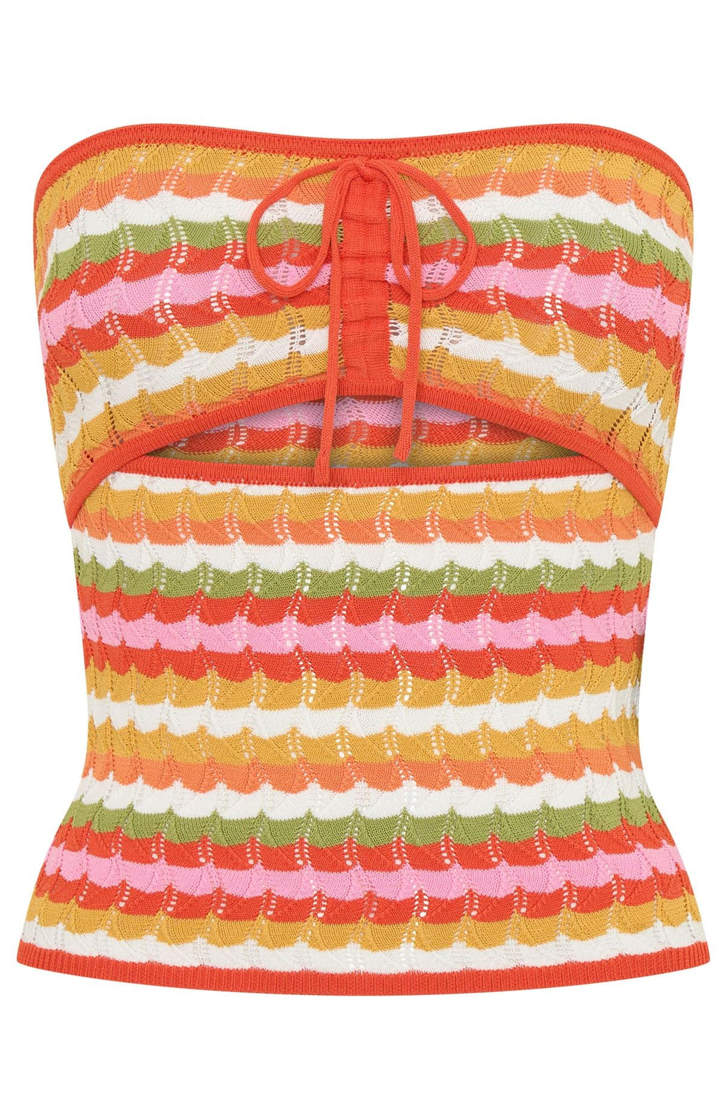 Past Curfew Strapless Knit Top Sugar And Sweets